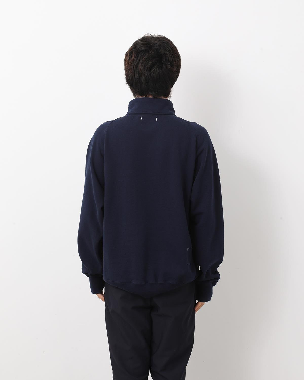 MARINER HALF ZIP PULLOVER COTTON SWEAT