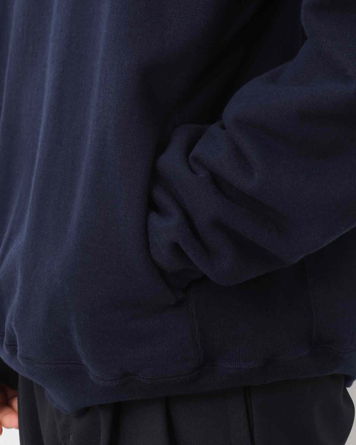 MARINER HALF ZIP PULLOVER COTTON SWEAT