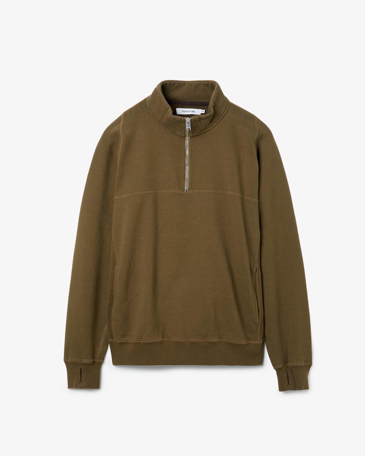 MARINER HALF ZIP PULLOVER COTTON SWEAT