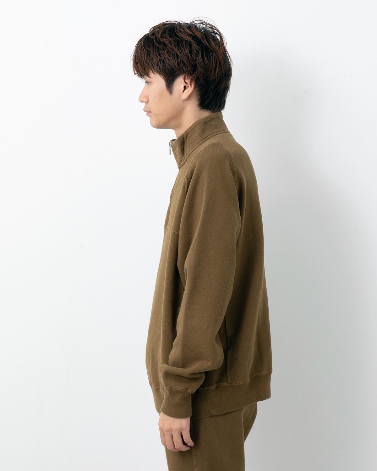 MARINER HALF ZIP PULLOVER COTTON SWEAT