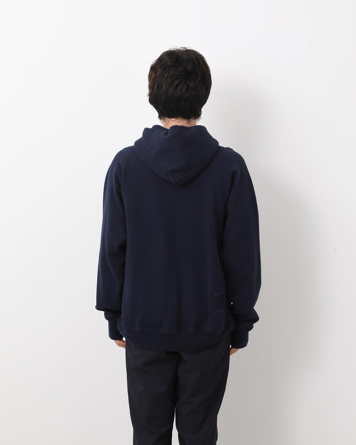 MARINER HALF ZIP PULLOVER HOODY COTTON SWEAT