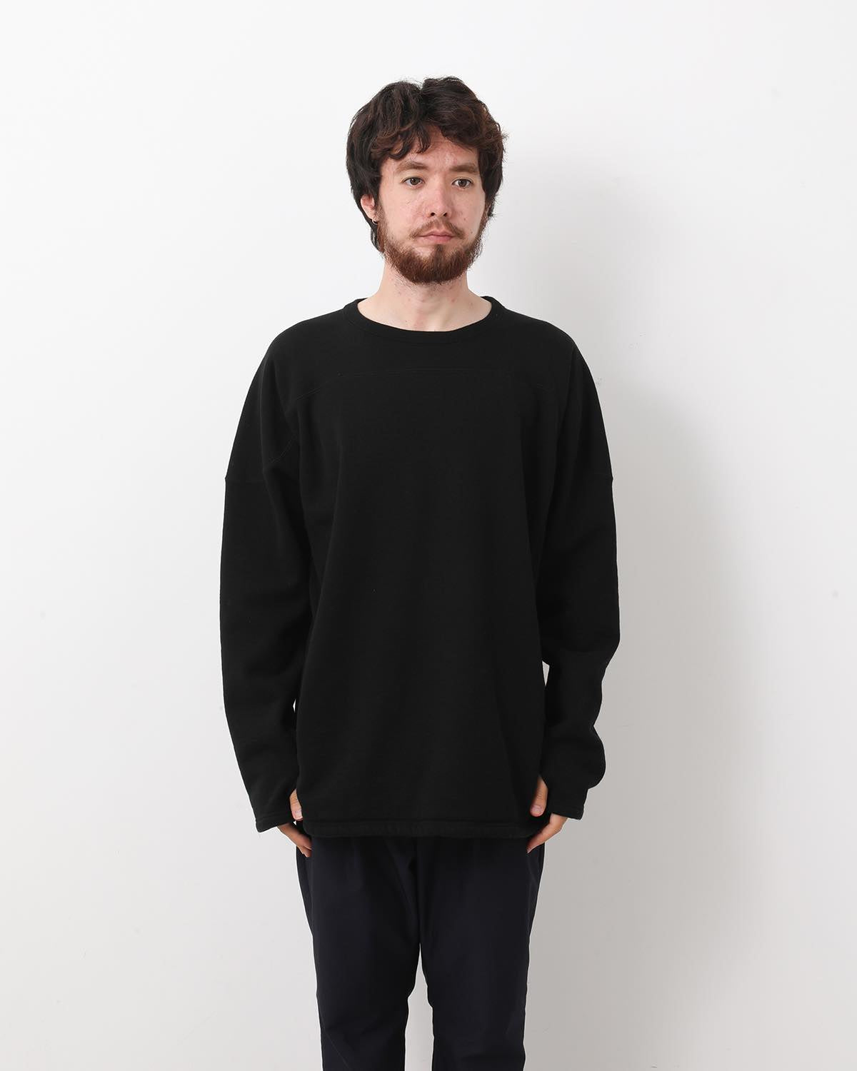 COACH CREW PULLOVER COTTON SWEAT