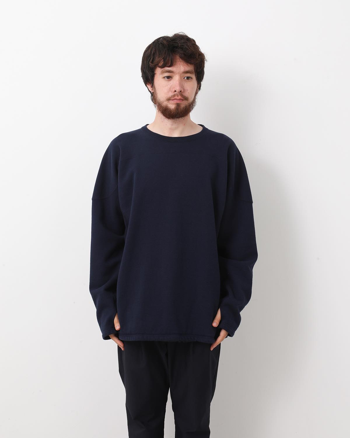 COACH CREW PULLOVER COTTON SWEAT