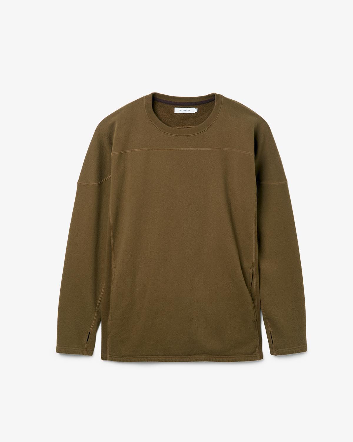 COACH CREW PULLOVER COTTON SWEAT