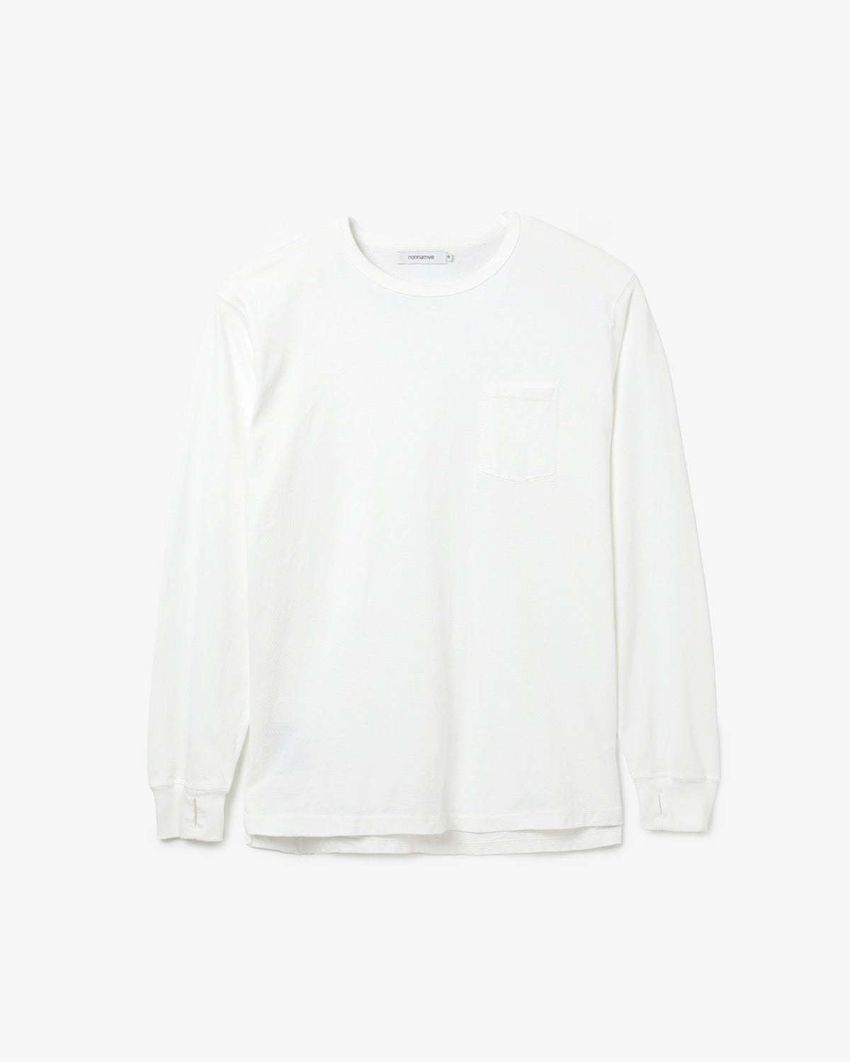 DWELLER L/S TEE COTTON JERSEY