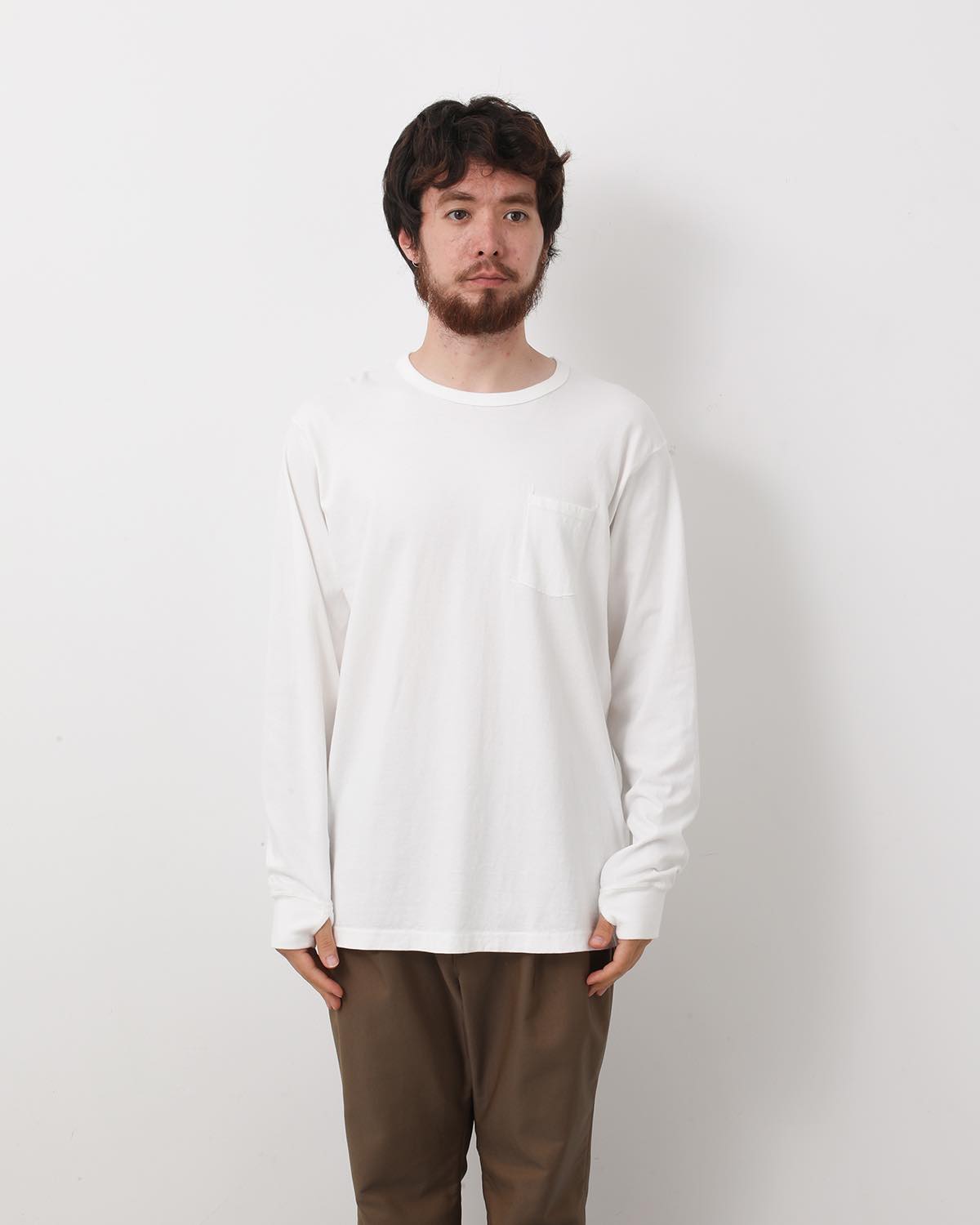 DWELLER L/S TEE COTTON JERSEY