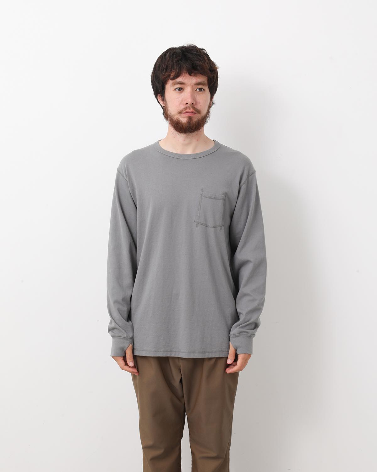 DWELLER L/S TEE COTTON JERSEY