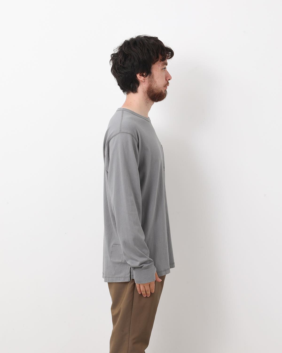 DWELLER L/S TEE COTTON JERSEY