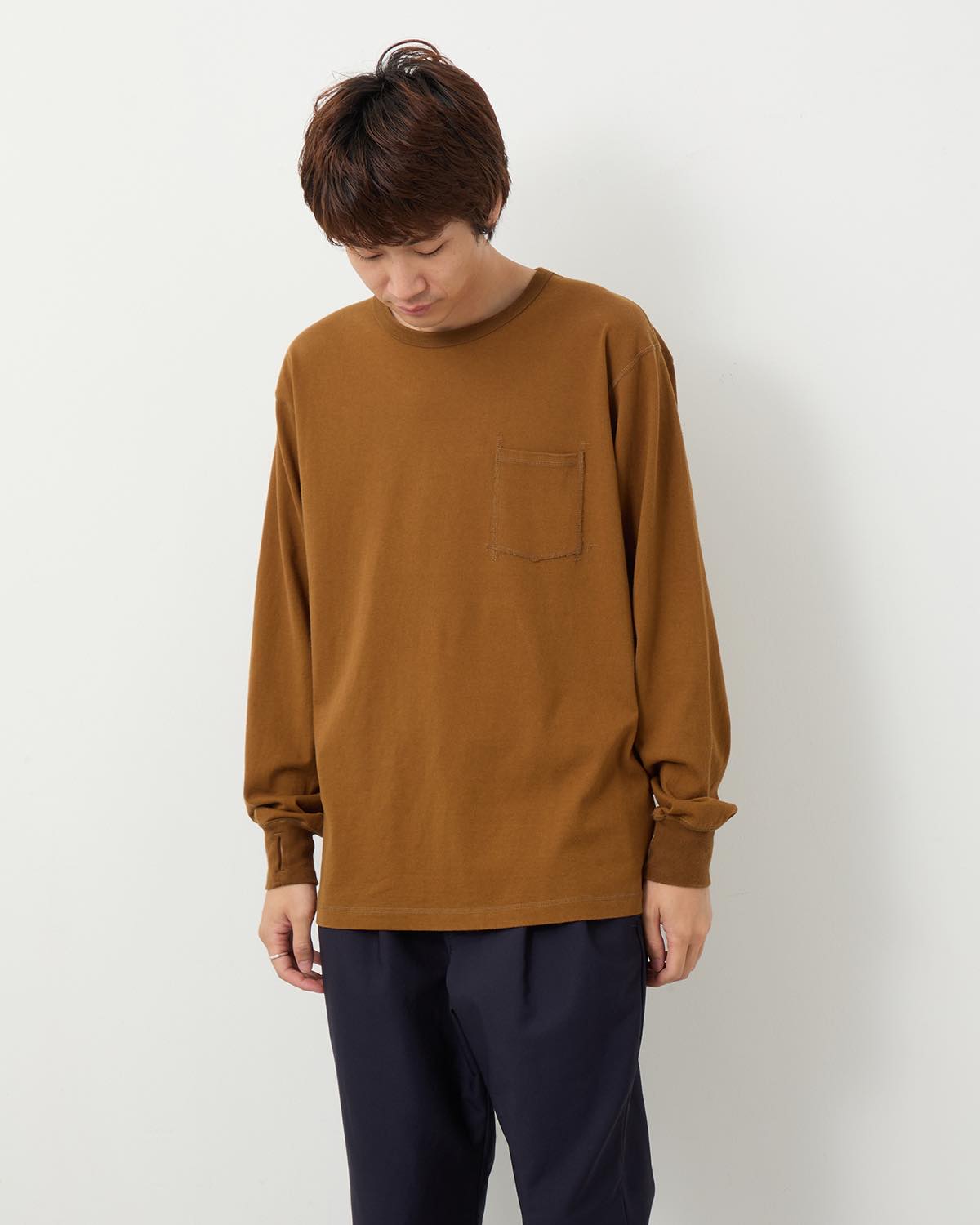 DWELLER L/S TEE COTTON JERSEY