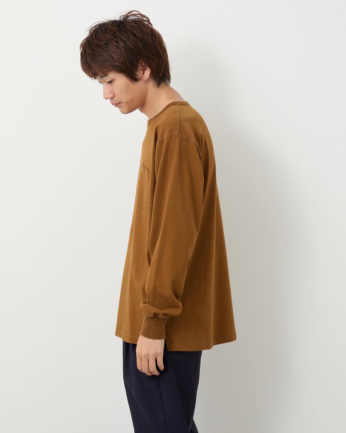 DWELLER L/S TEE COTTON JERSEY