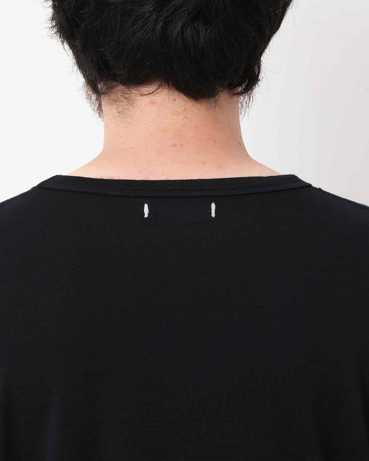 DWELLER L/S TEE MERINO WOOL OVERDYED