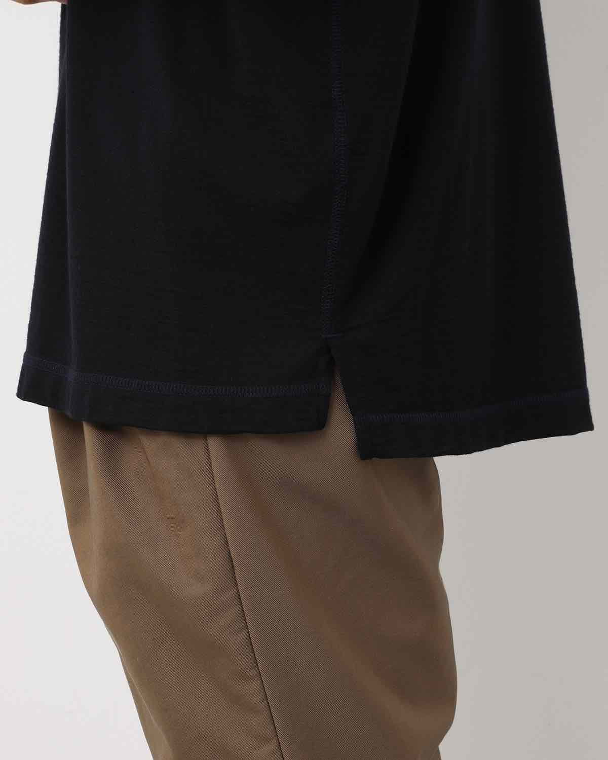 DWELLER L/S TEE MERINO WOOL OVERDYED