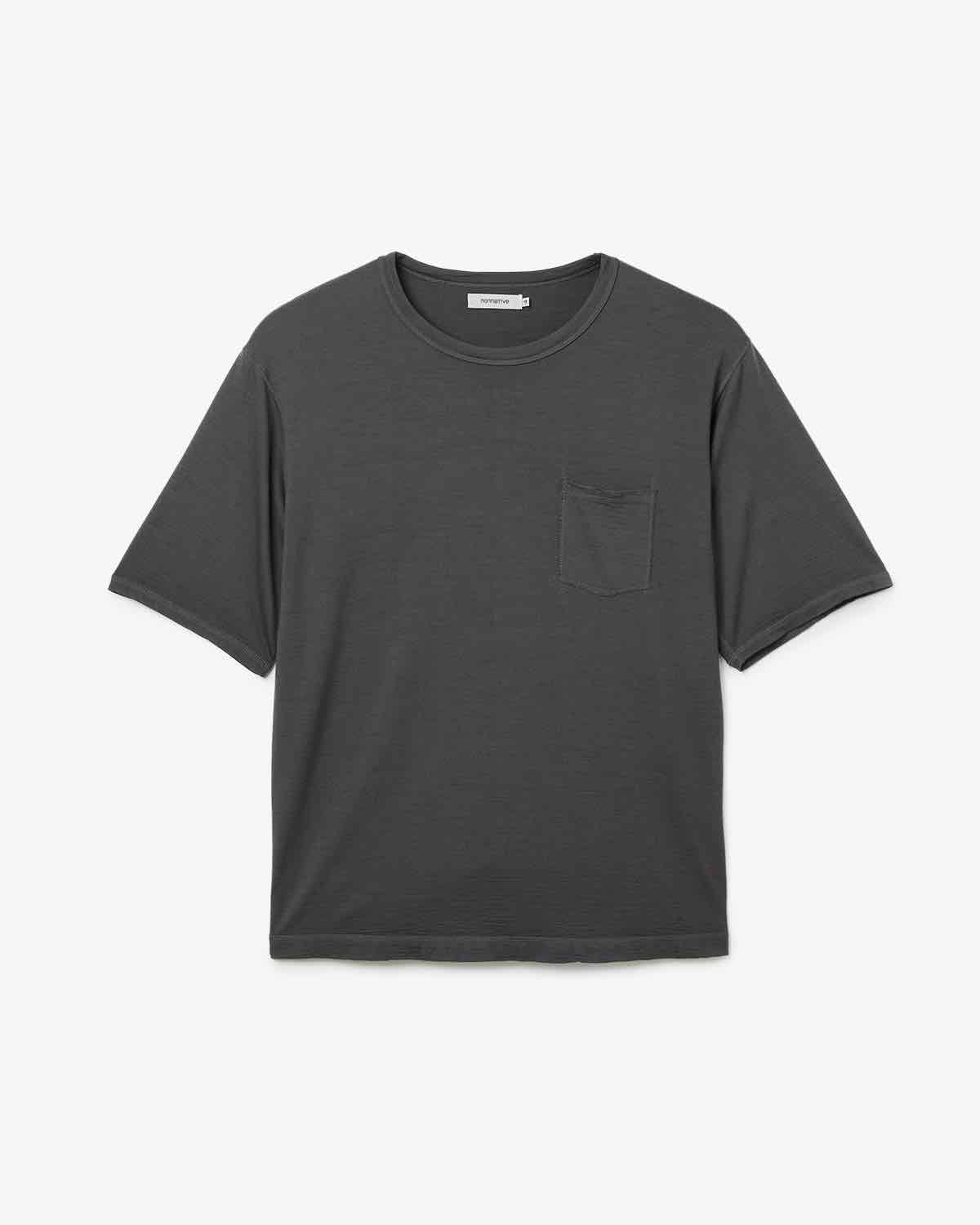 DWELLER S/S TEE MERINO WOOL OVERDYED