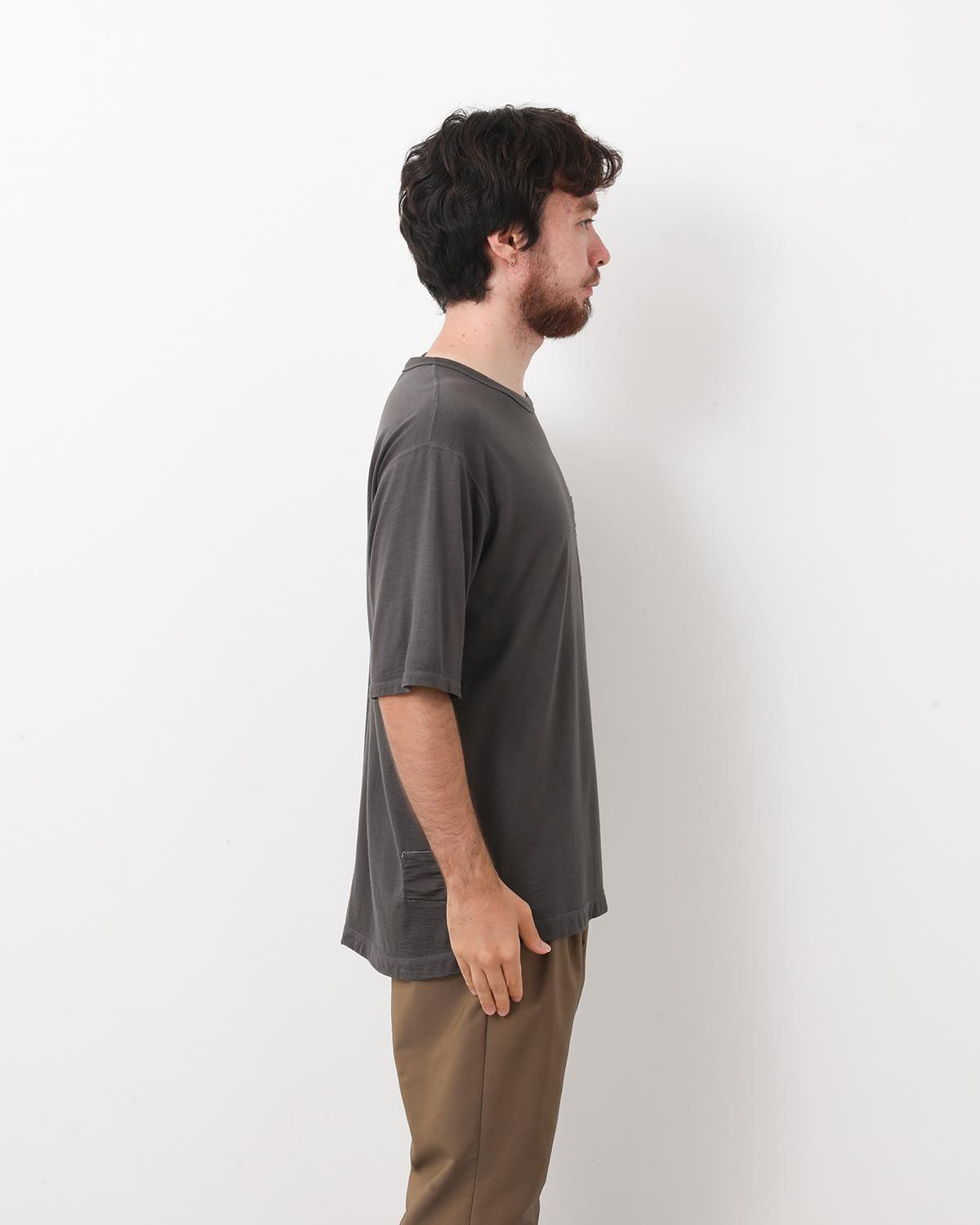 DWELLER S/S TEE MERINO WOOL OVERDYED
