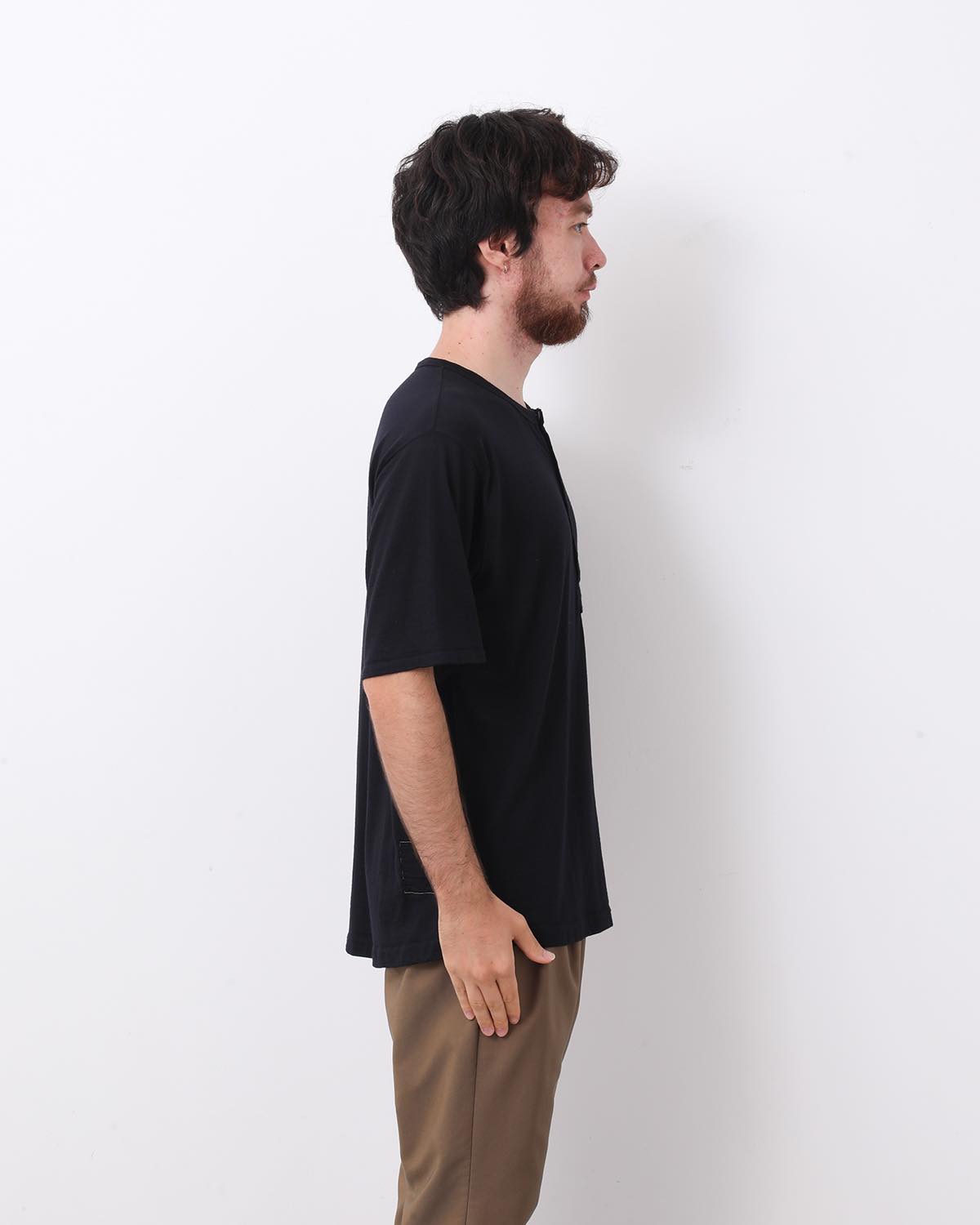 DWELLER S/S TEE MERINO WOOL OVERDYED
