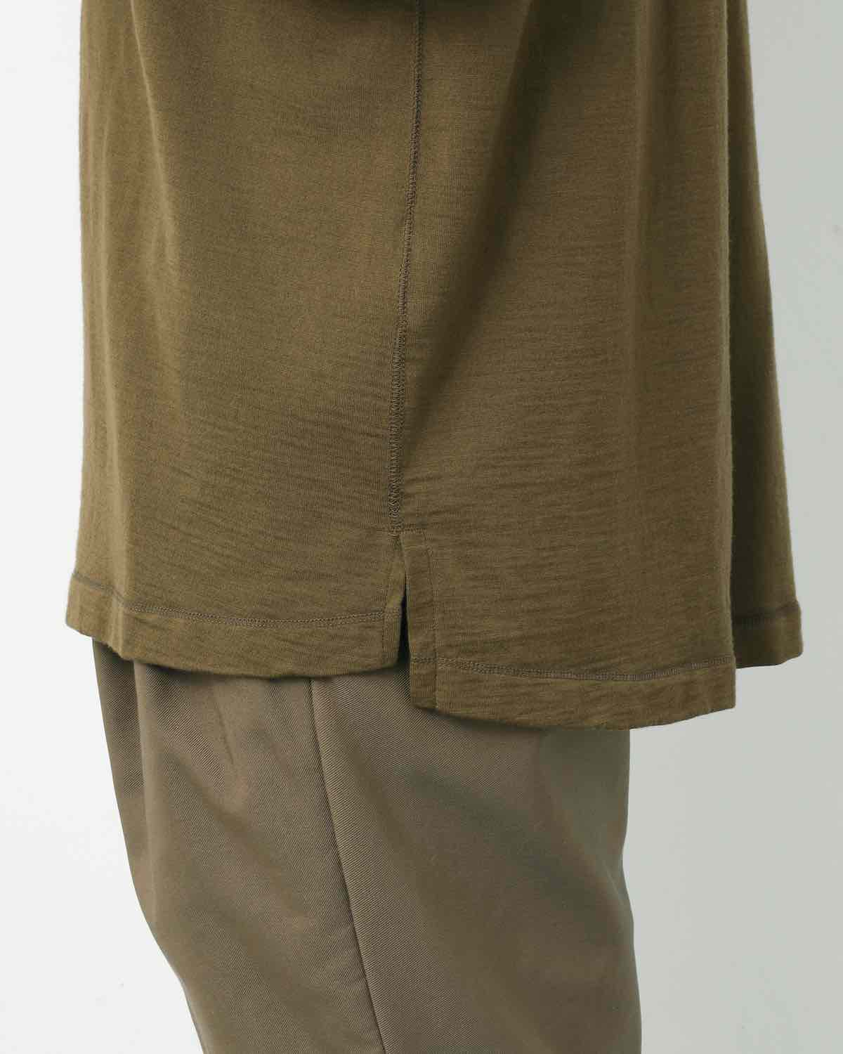 DWELLER S/S TEE MERINO WOOL OVERDYED