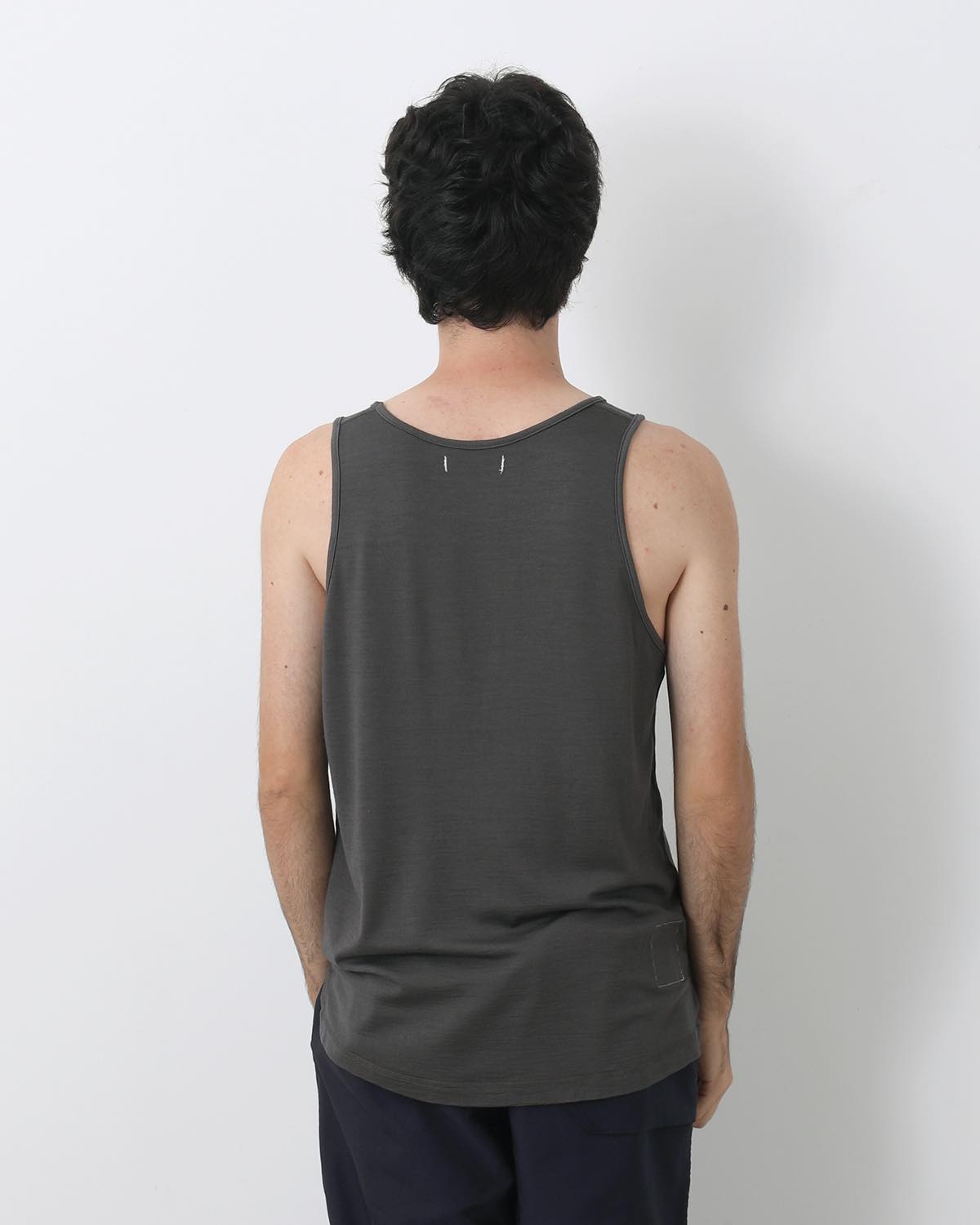 DWELLER TANKTOP MERINO WOOL OVERDYED
