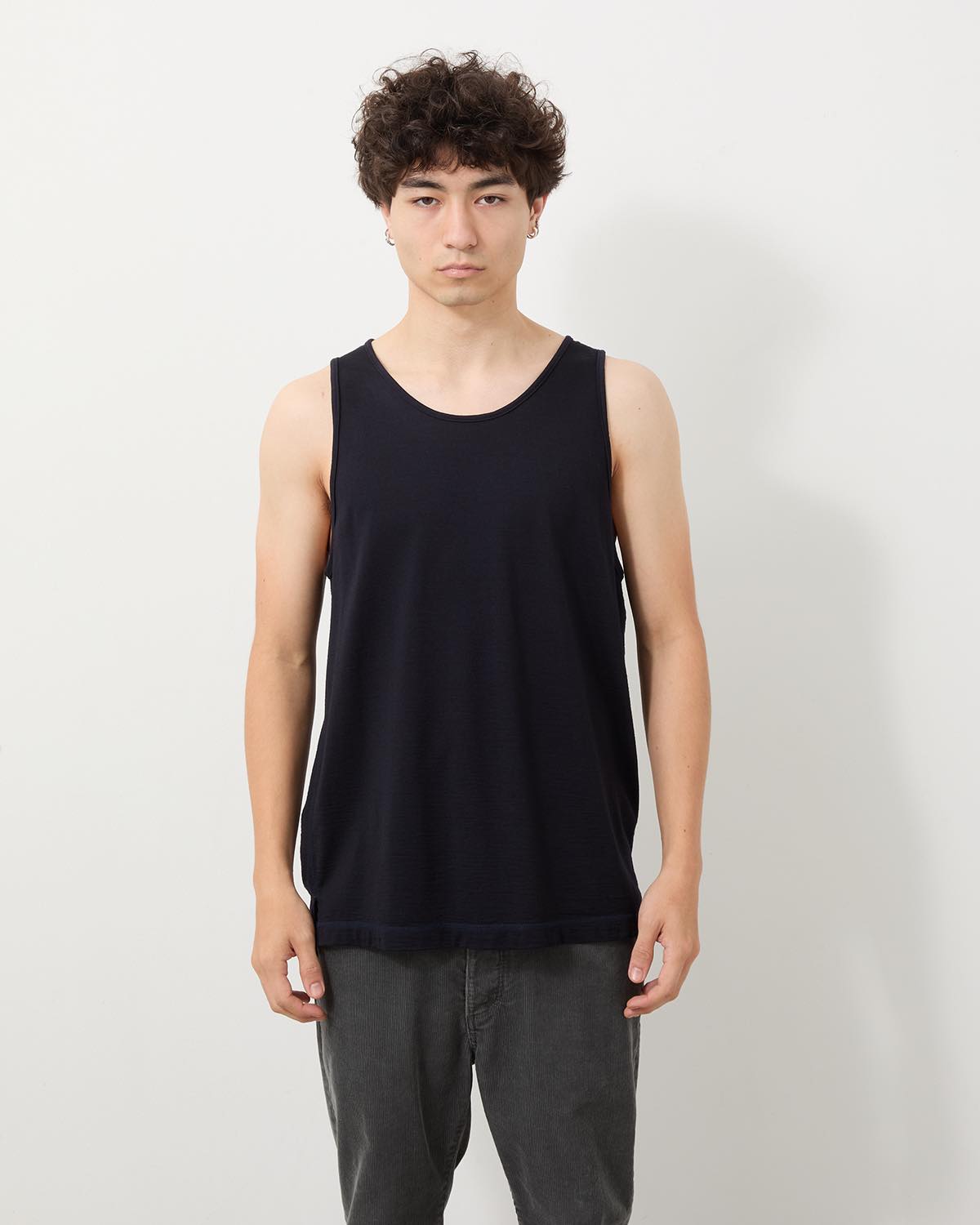 DWELLER TANKTOP MERINO WOOL OVERDYED