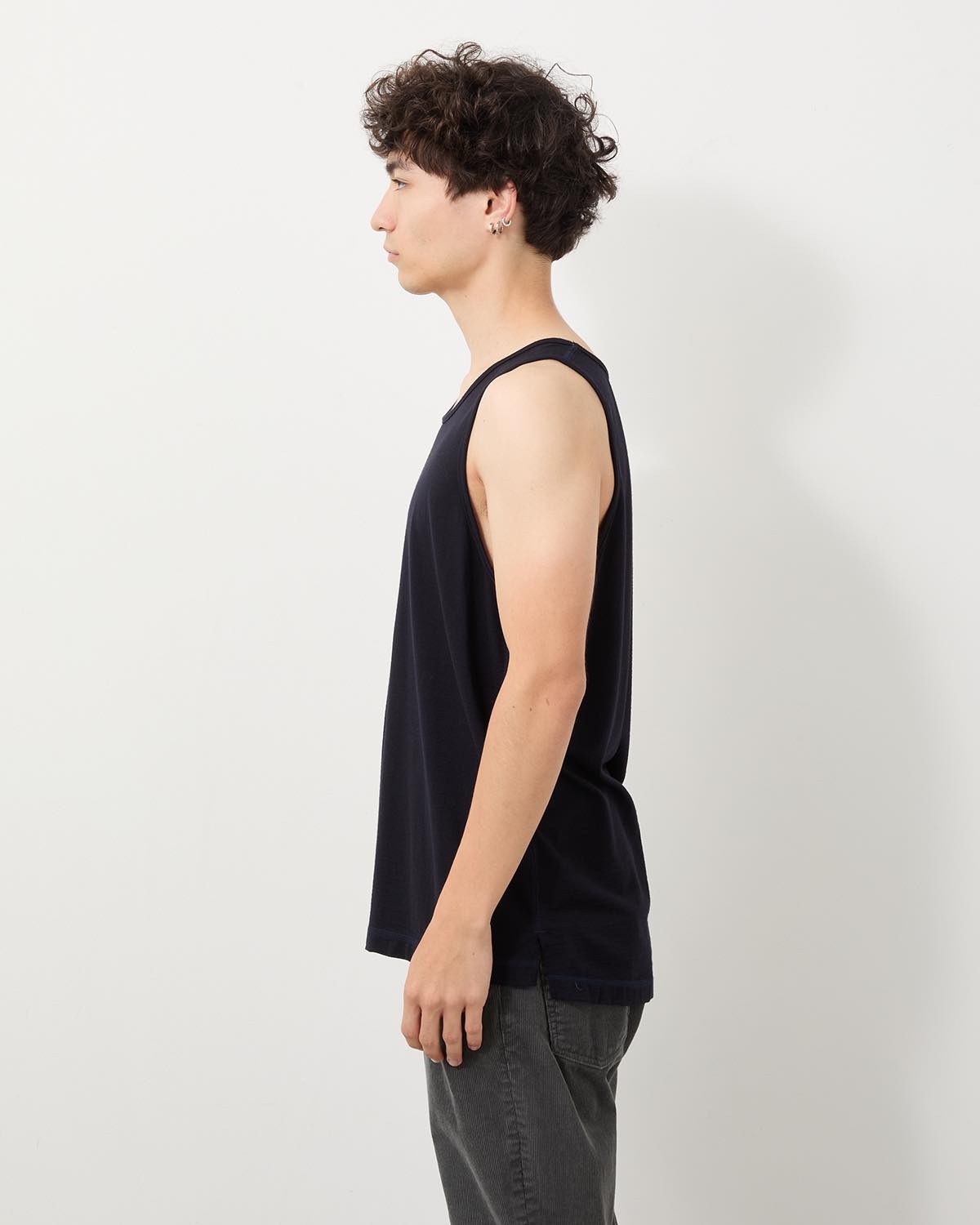 DWELLER TANKTOP MERINO WOOL OVERDYED
