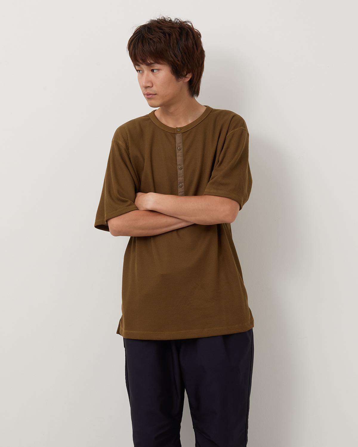 DWELLER S/S HENRY NECK TEE POLARTEC® THERMAL PRO®