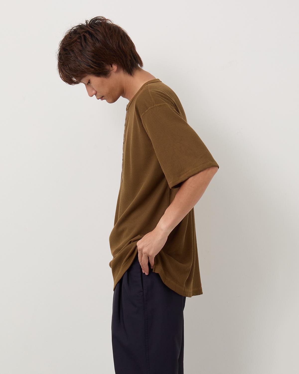 DWELLER S/S HENRY NECK TEE POLARTEC® THERMAL PRO®