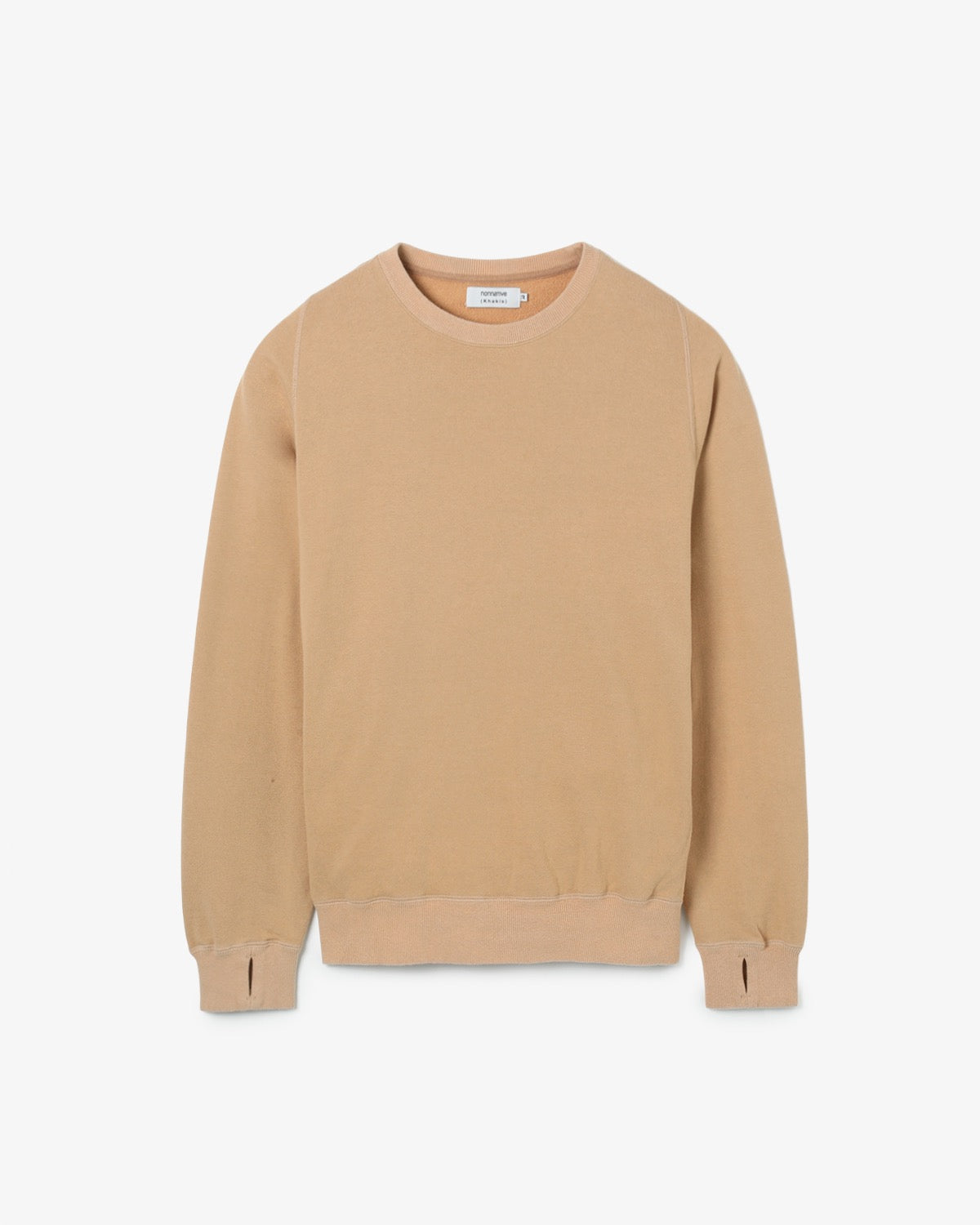 DWELLER CREW PULLOVER COTTON SWEAT