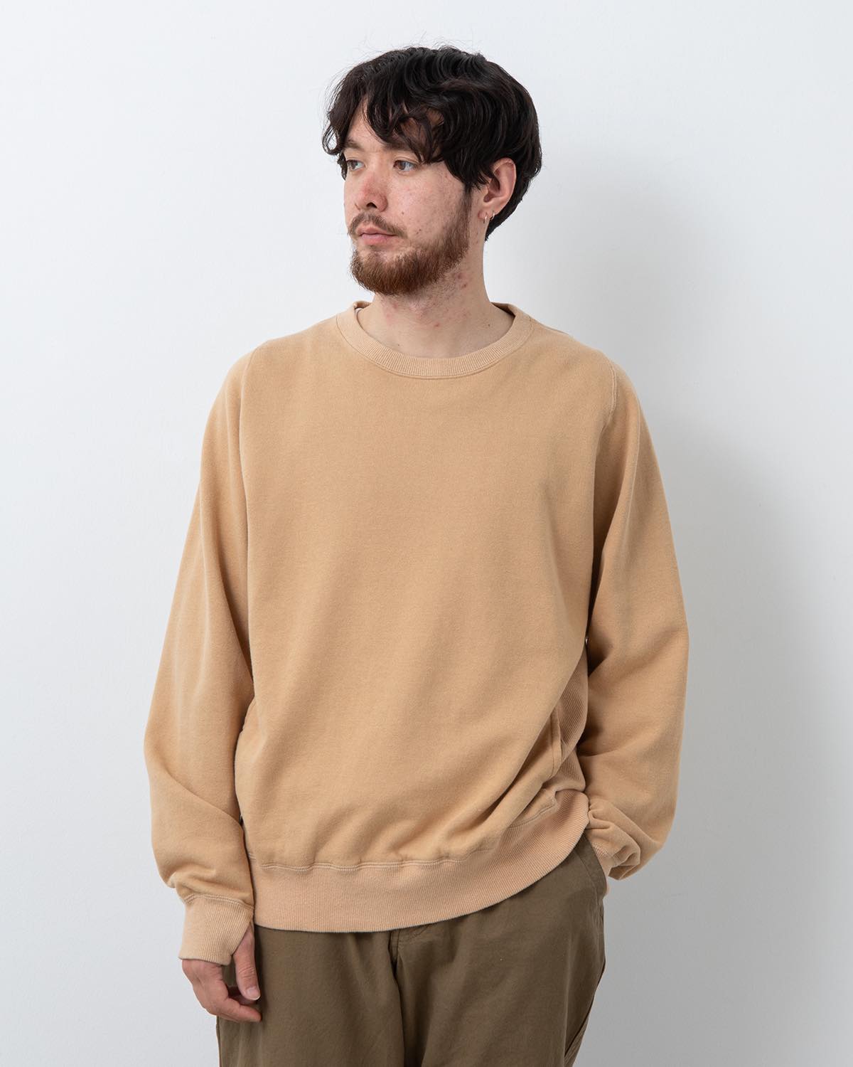DWELLER CREW PULLOVER COTTON SWEAT