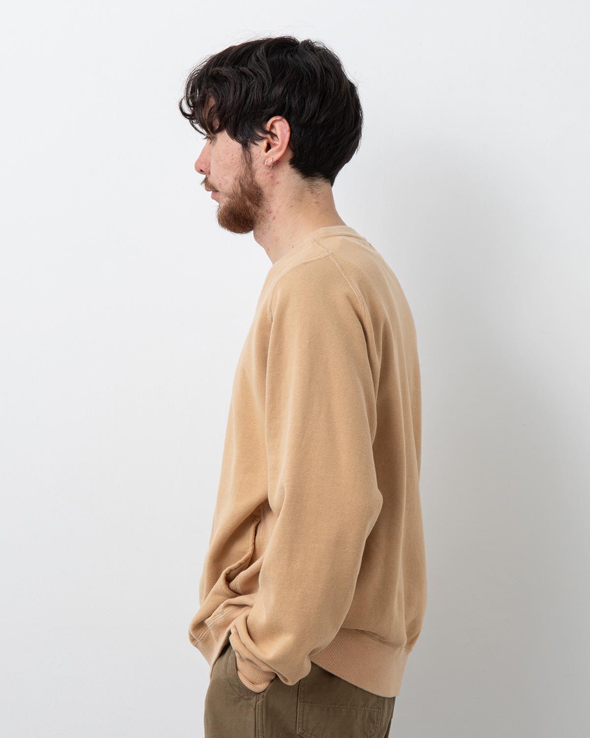 DWELLER CREW PULLOVER COTTON SWEAT