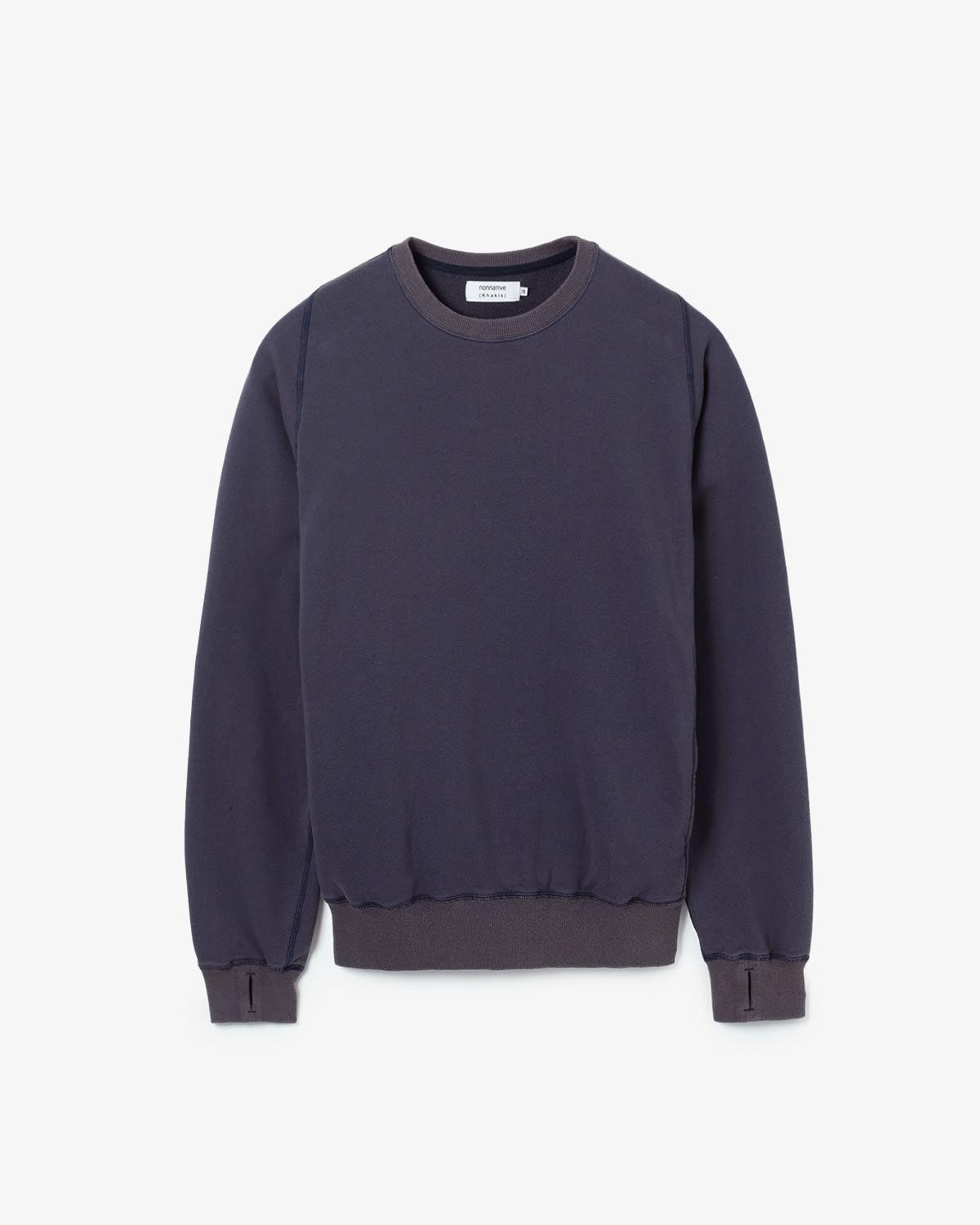 DWELLER CREW PULLOVER COTTON SWEAT
