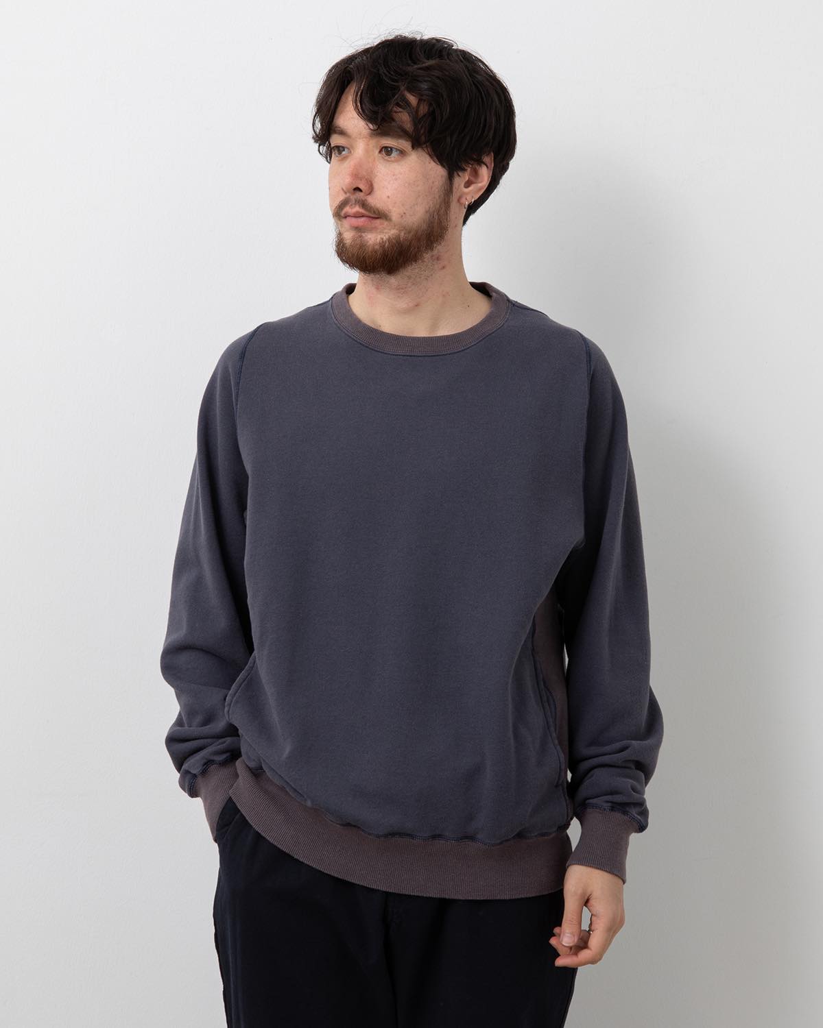 DWELLER CREW PULLOVER COTTON SWEAT