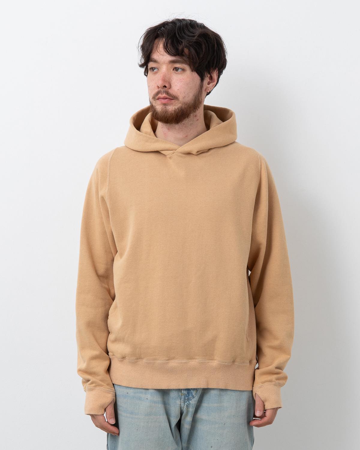 DWELLER HOODED PULLOVER COTTON SWEAT