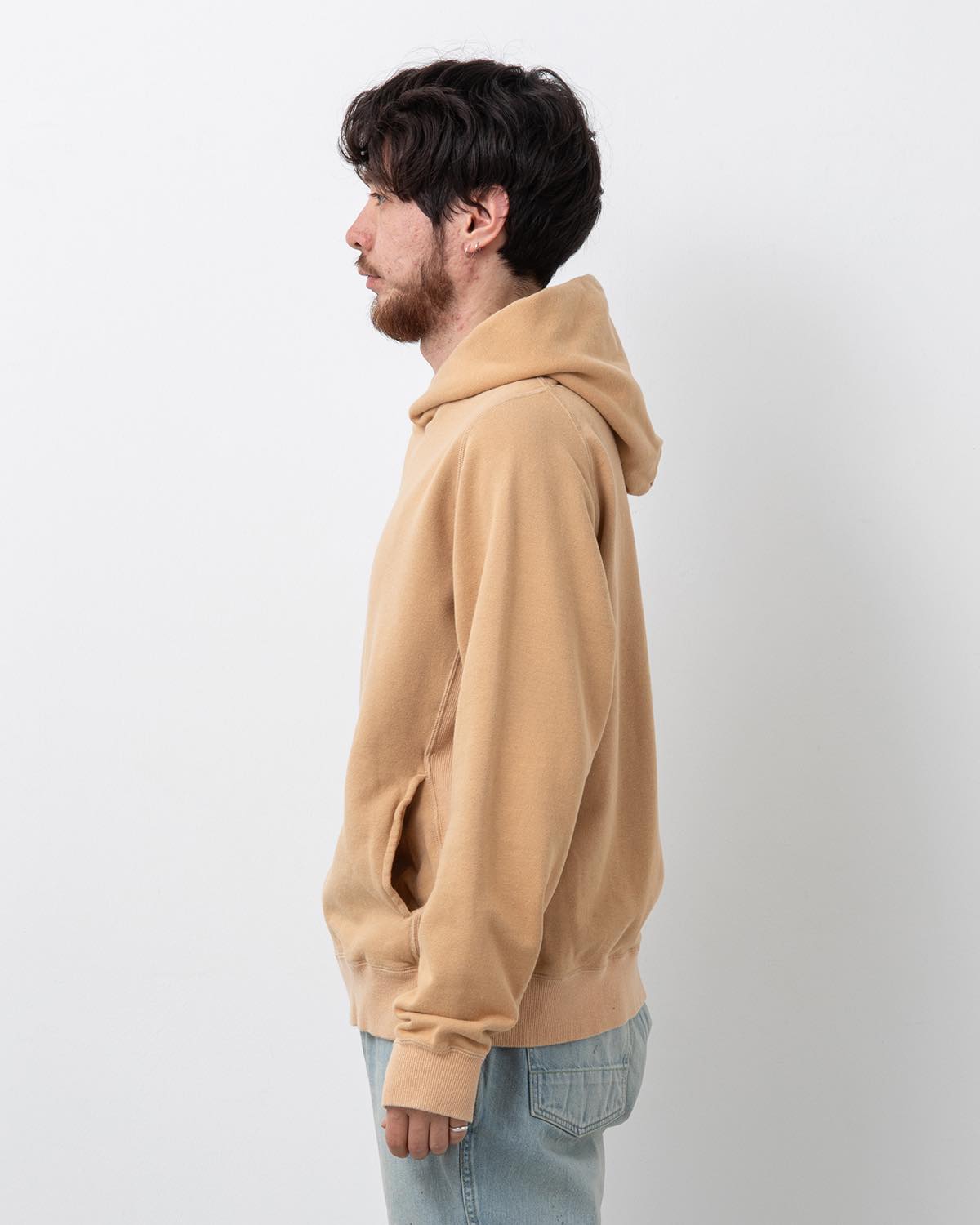 DWELLER HOODED PULLOVER COTTON SWEAT