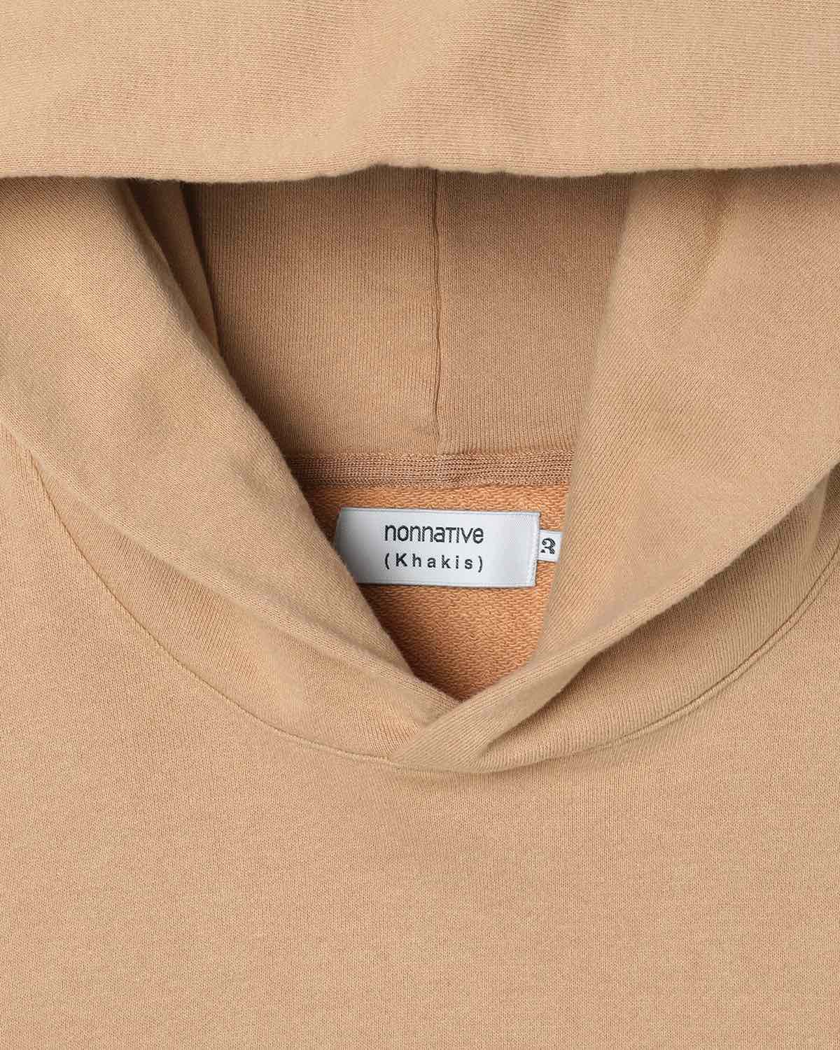 DWELLER HOODED PULLOVER COTTON SWEAT