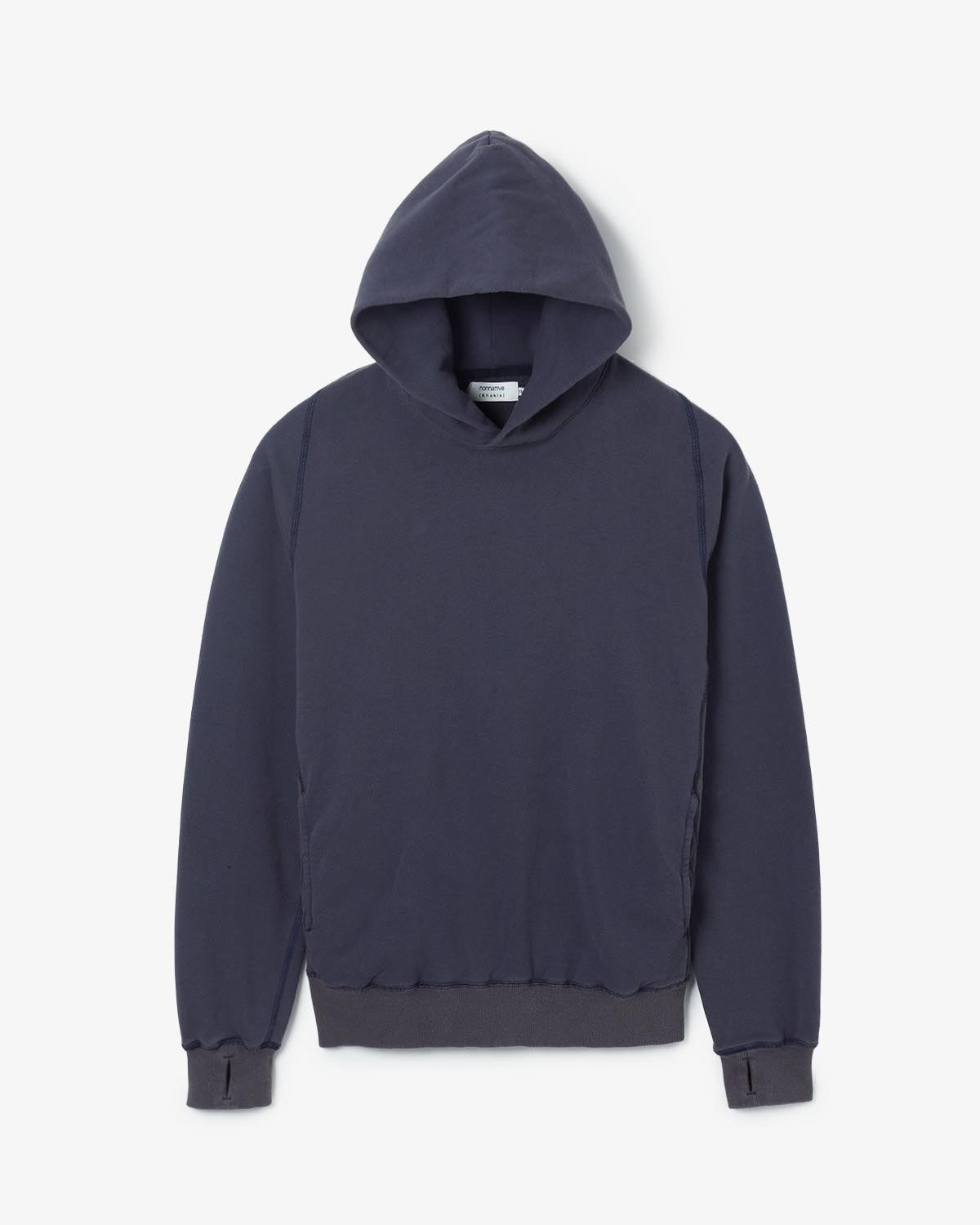 DWELLER HOODED PULLOVER COTTON SWEAT