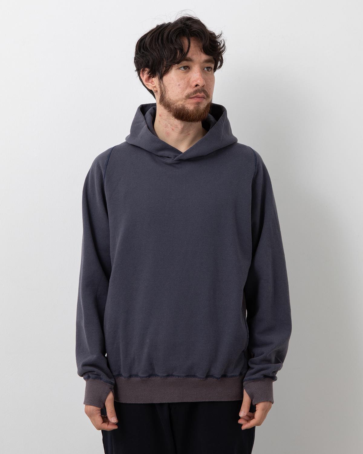 DWELLER HOODED PULLOVER COTTON SWEAT