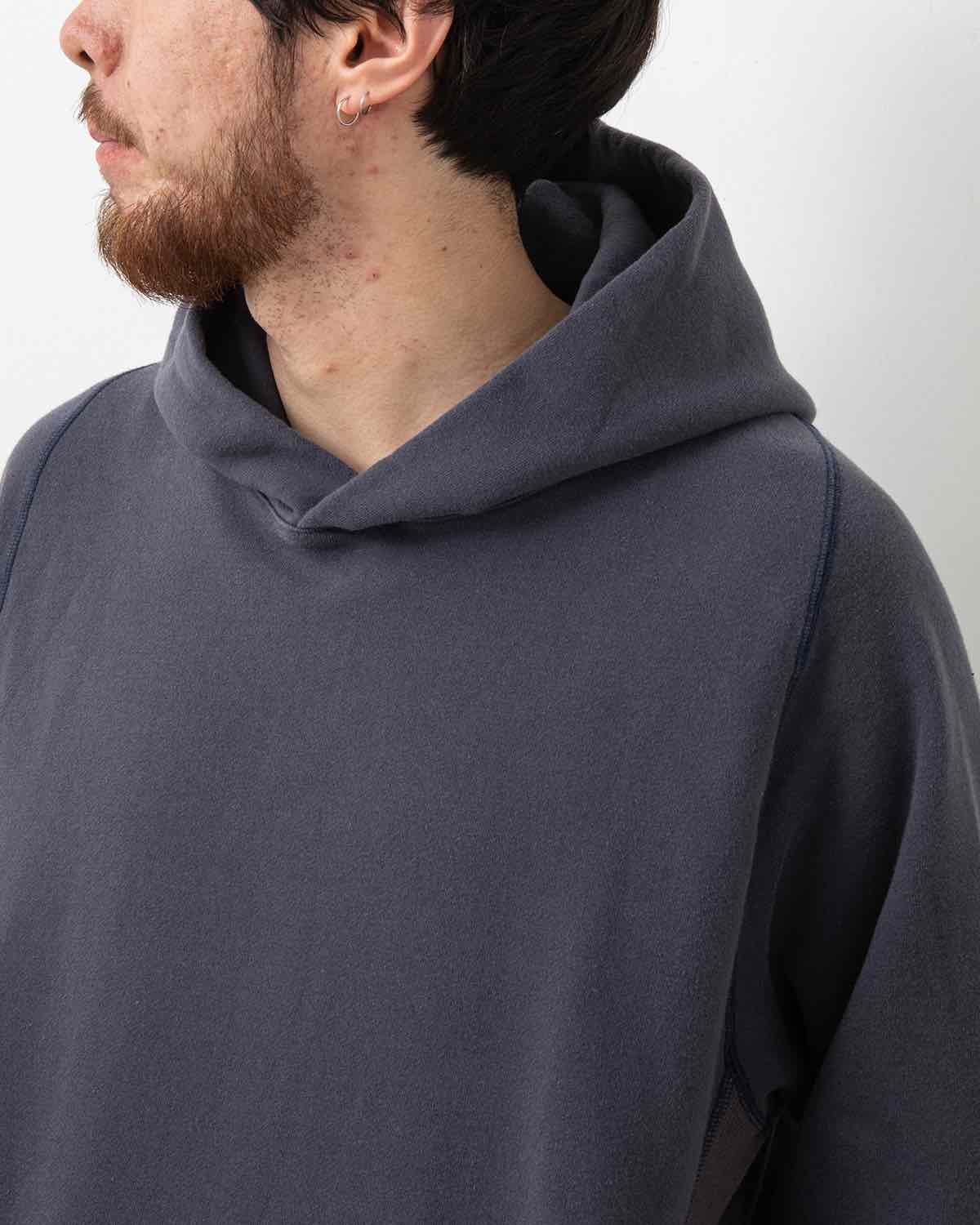 DWELLER HOODED PULLOVER COTTON SWEAT