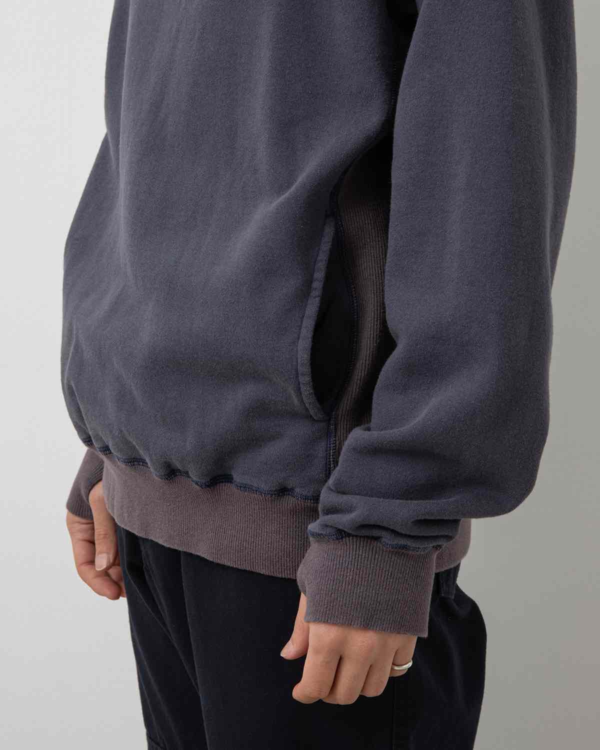 DWELLER HOODED PULLOVER COTTON SWEAT
