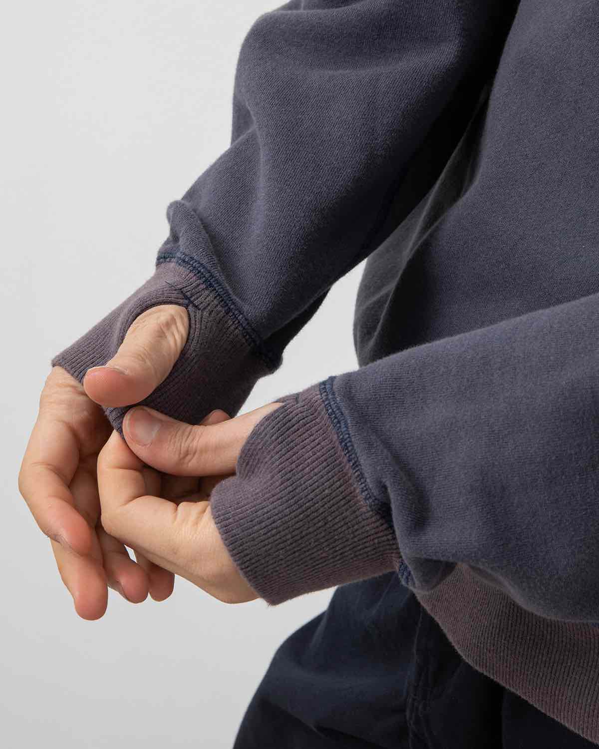 DWELLER HOODED PULLOVER COTTON SWEAT