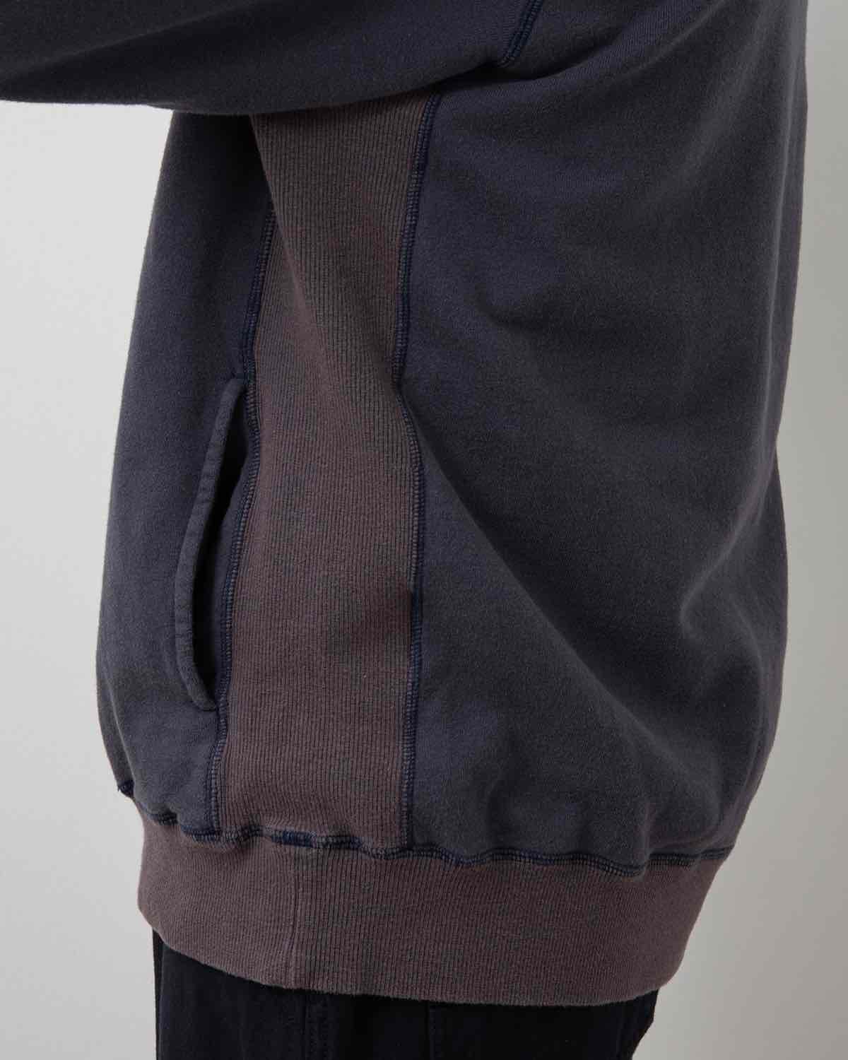 DWELLER HOODED PULLOVER COTTON SWEAT