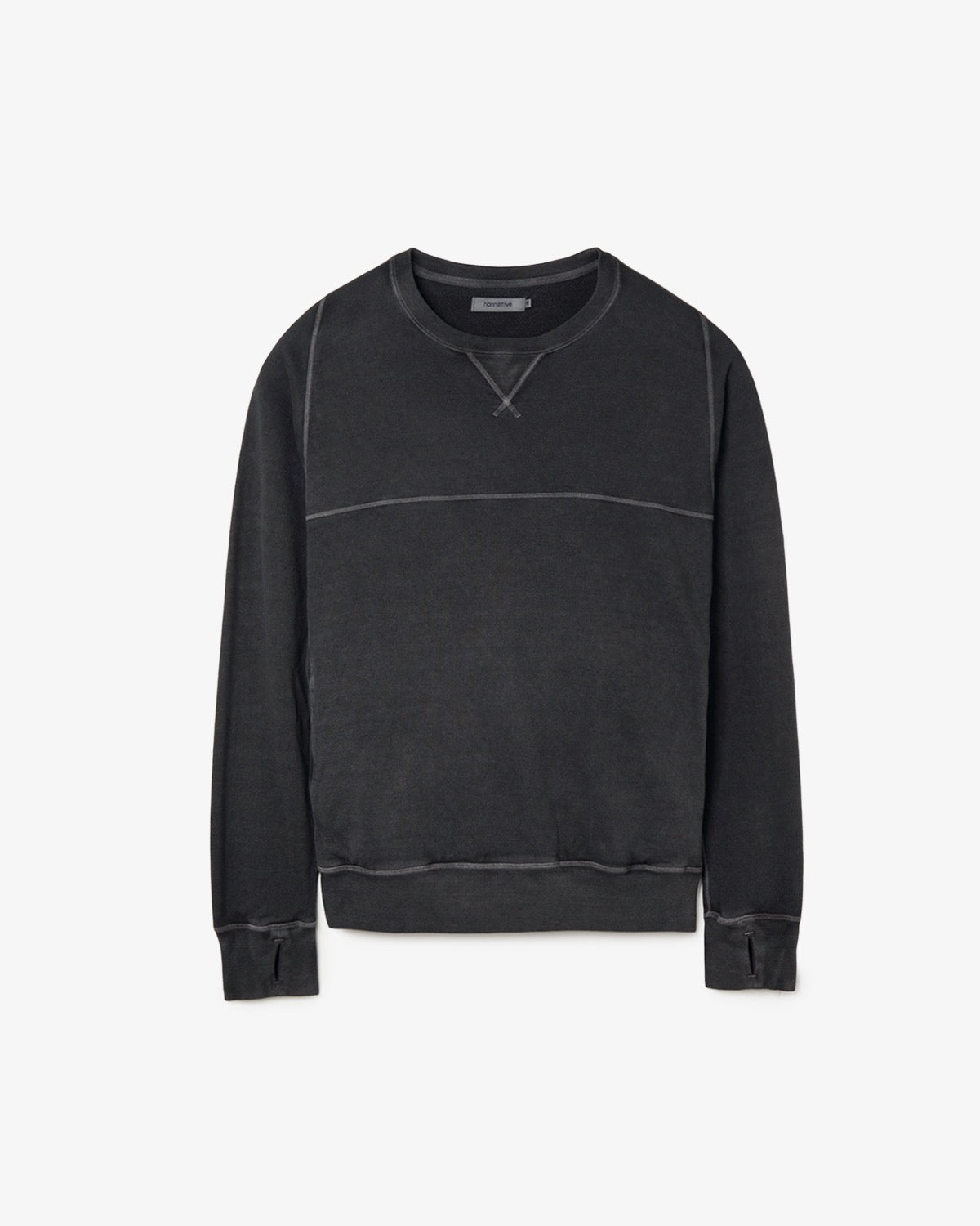 DWELLER CREW PULLOVER COTTON SWEAT PIGMENT DYE