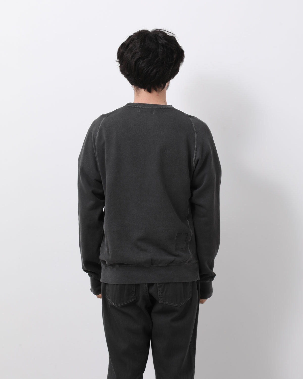 DWELLER CREW PULLOVER COTTON SWEAT PIGMENT DYE