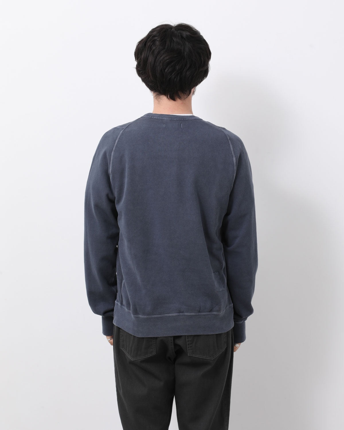 DWELLER CREW PULLOVER COTTON SWEAT PIGMENT DYE