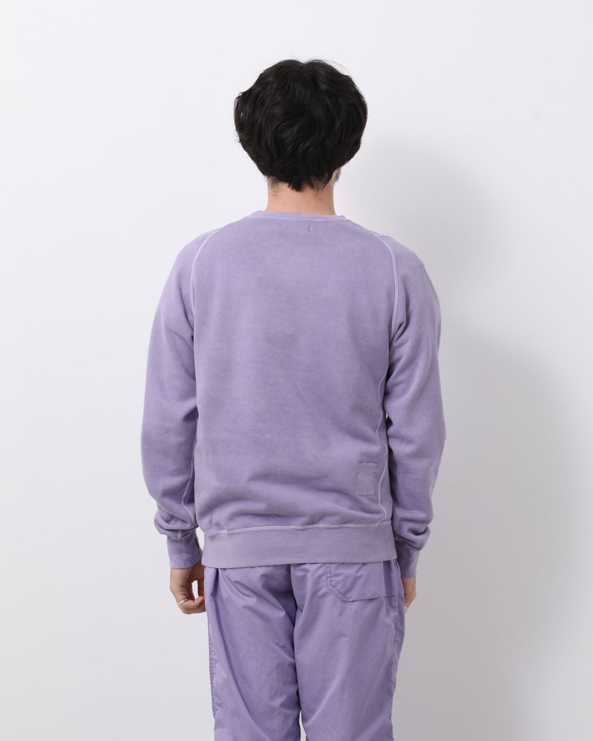 DWELLER CREW PULLOVER COTTON SWEAT PIGMENT DYE