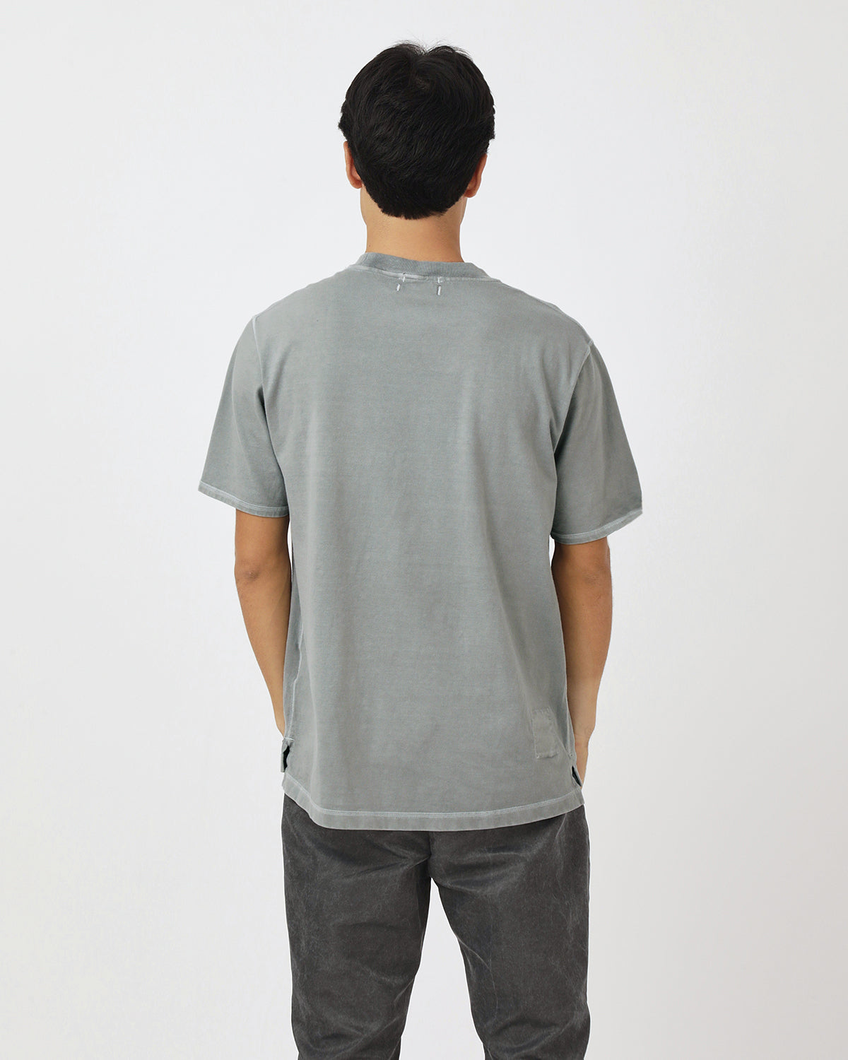 DWELLER S/S TEE COTTON JERSEY PIGMENT DYE