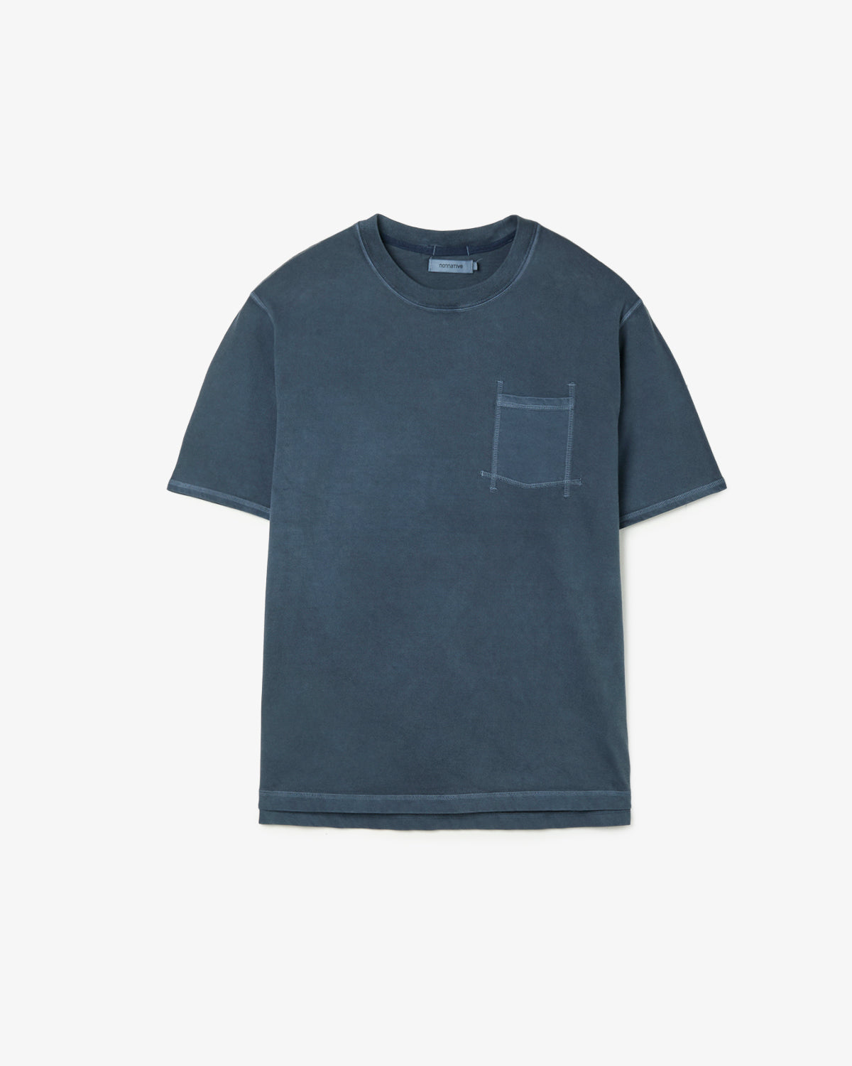 DWELLER S/S TEE COTTON JERSEY PIGMENT DYE
