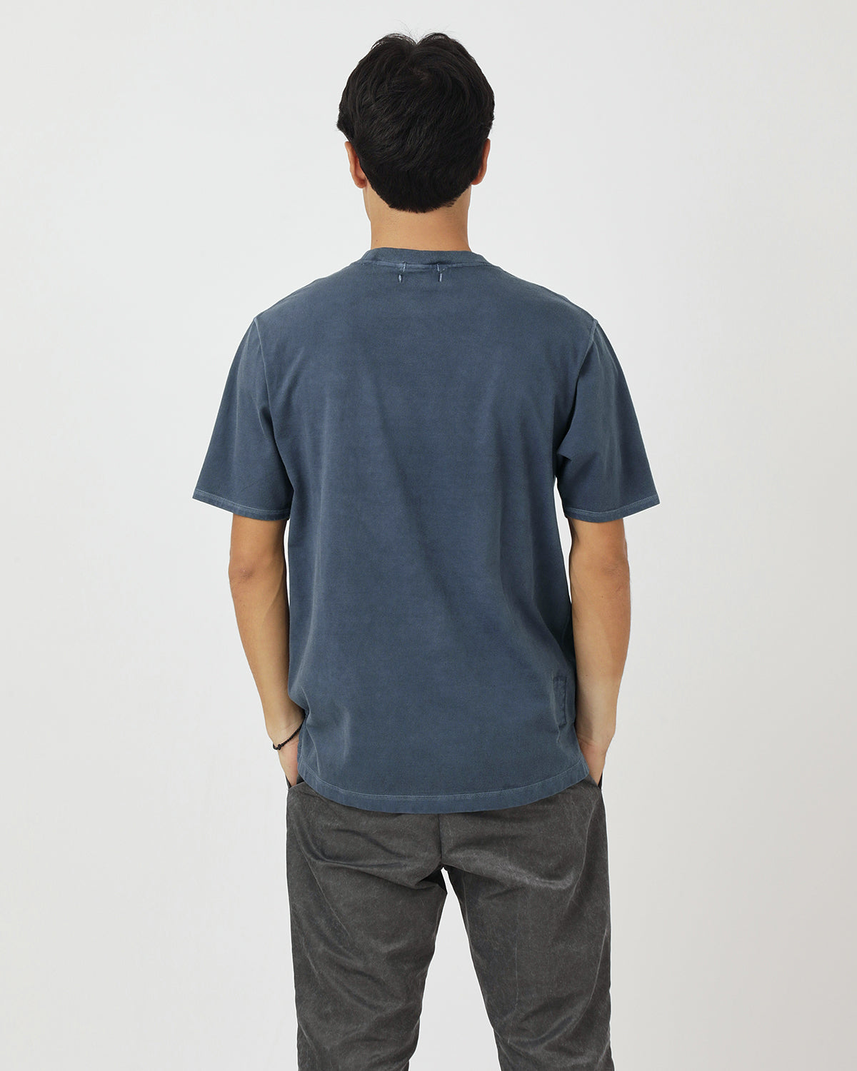 DWELLER S/S TEE COTTON JERSEY PIGMENT DYE