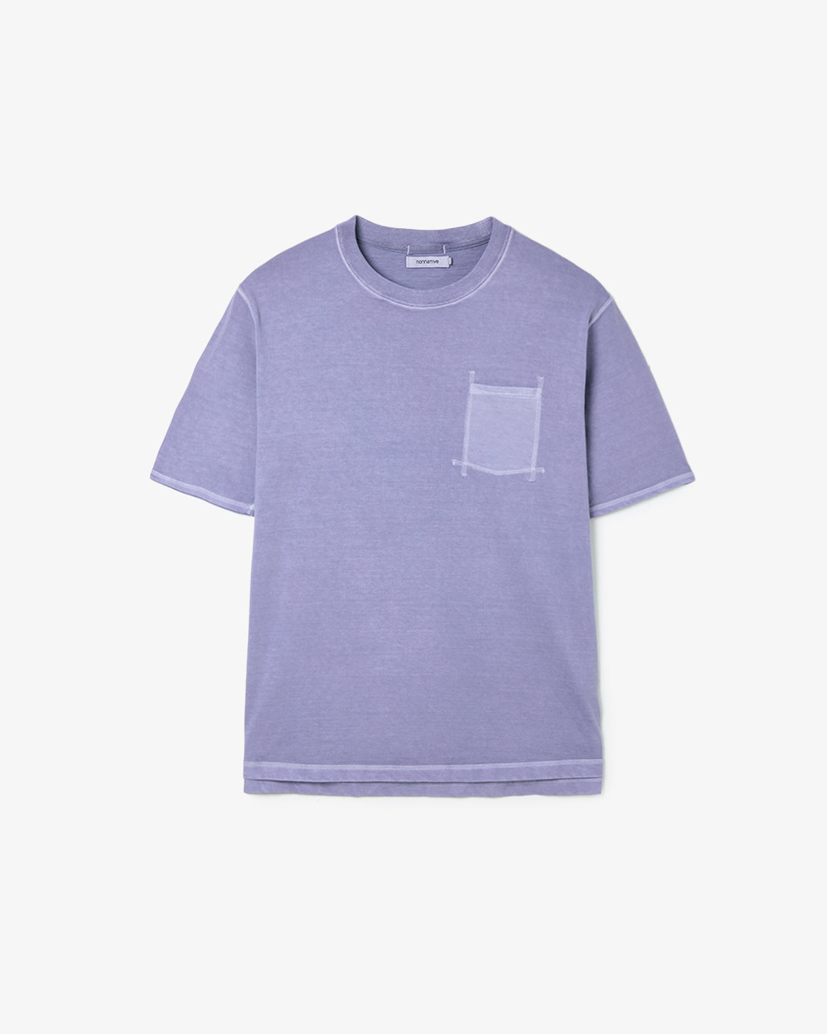 DWELLER S/S TEE COTTON JERSEY PIGMENT DYE