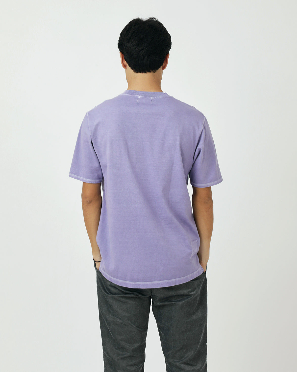 DWELLER S/S TEE COTTON JERSEY PIGMENT DYE