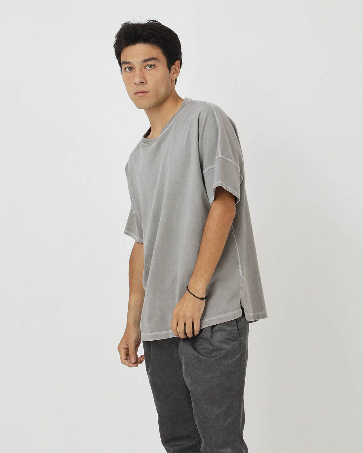 CLERK S/S TEE COTTON JERSEY PIGMENT DYE