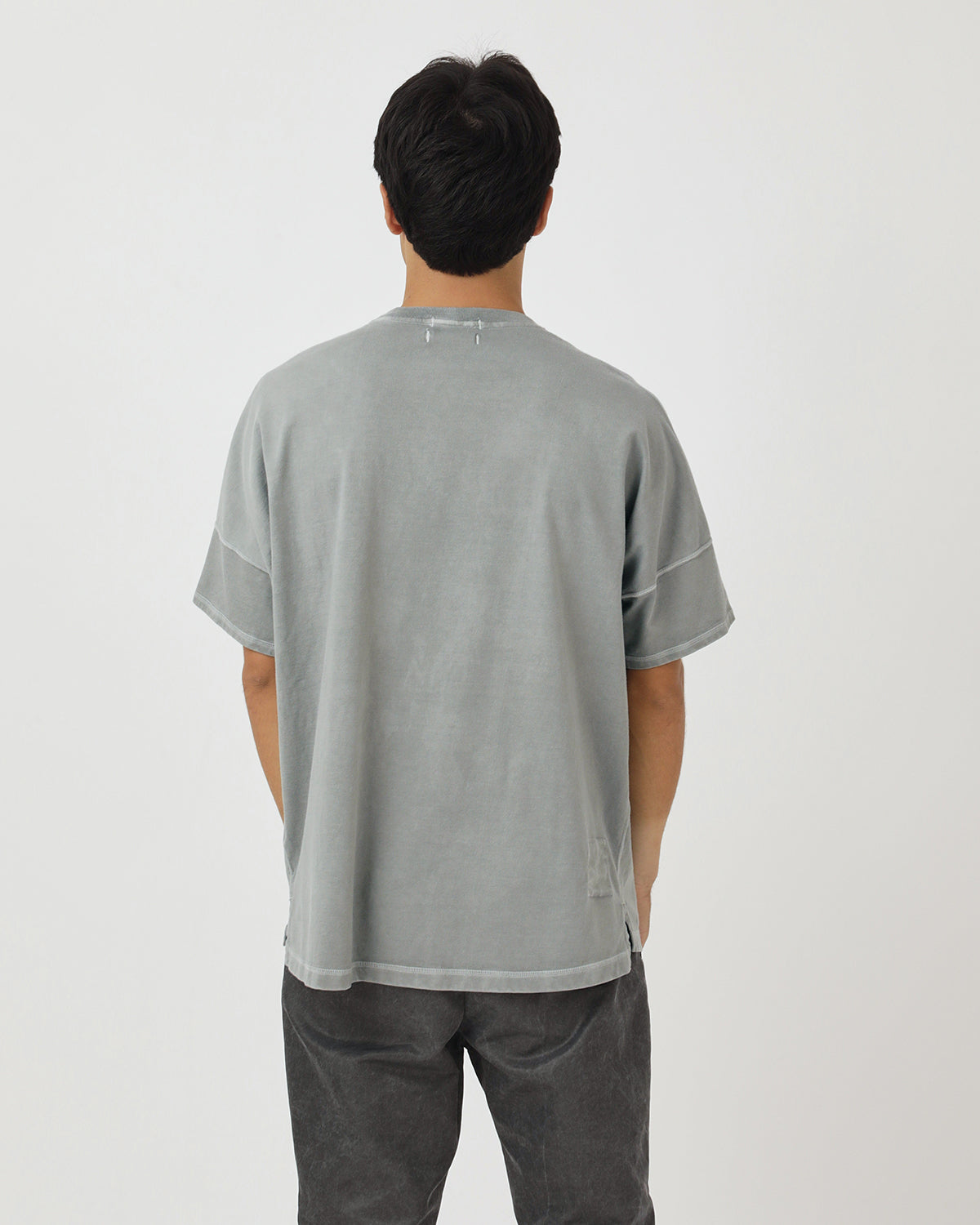 CLERK S/S TEE COTTON JERSEY PIGMENT DYE
